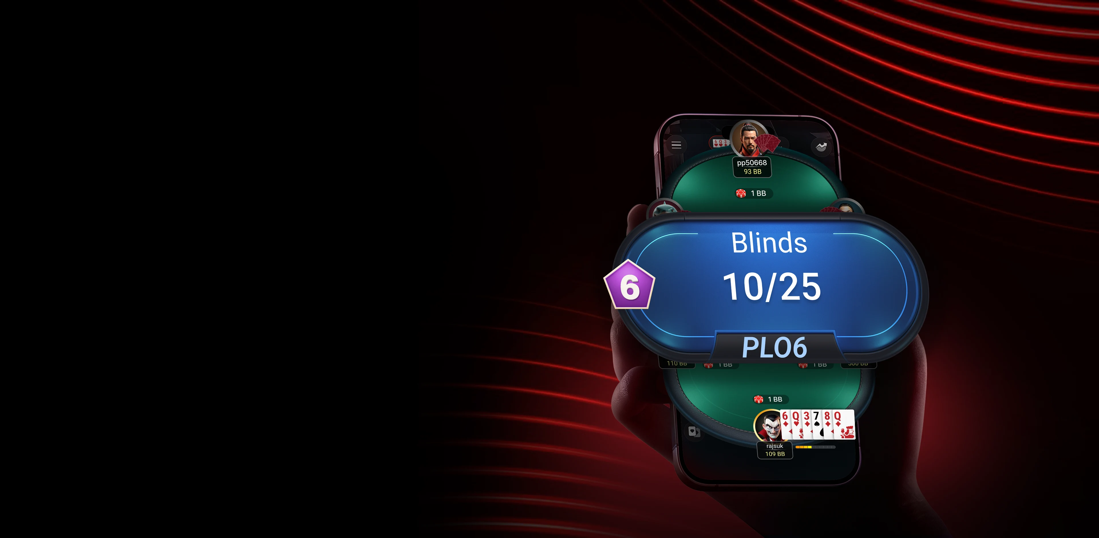 CoinPoker'de Gerçek Parasına Online 6-Kart Pot Limitli Omaha