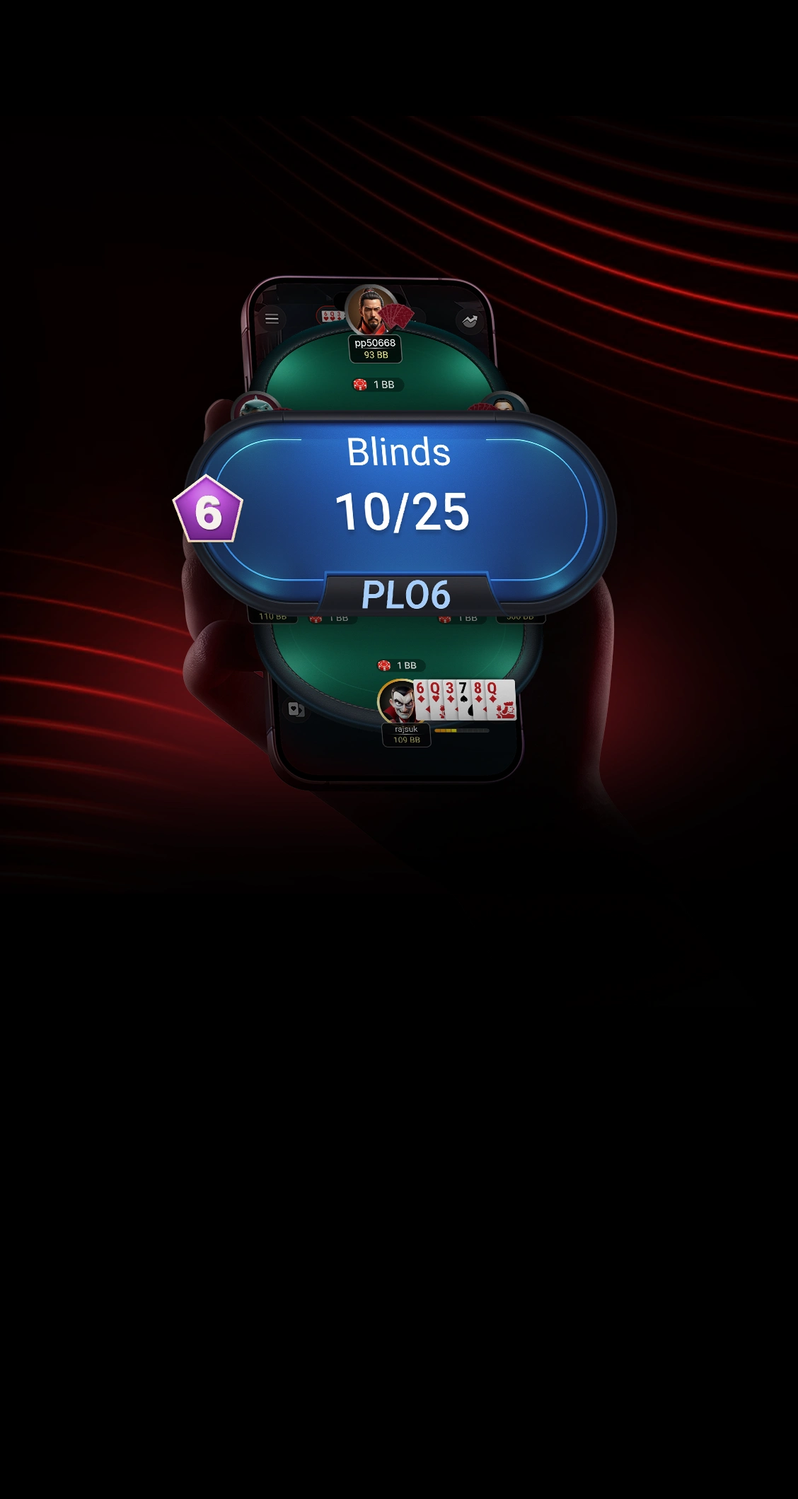 CoinPoker'de Gerçek Parasına Online 6-Kart Pot Limitli Omaha