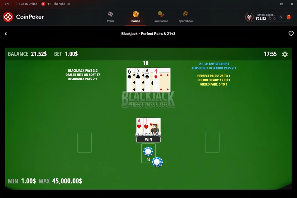 Kripto Blackjack